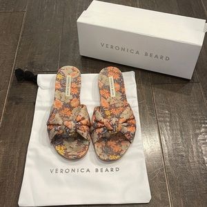 Veronica Beard Etta Floral Slides
